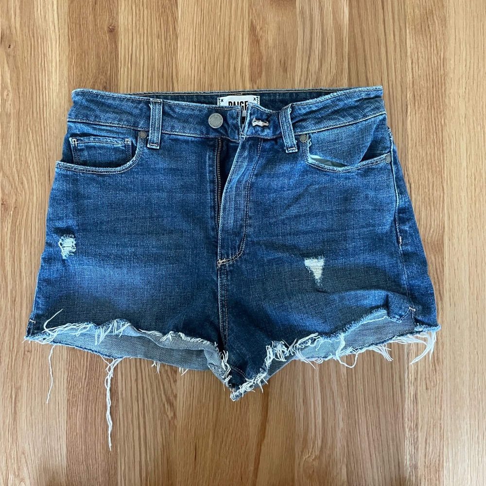 Paige Cut Off Jean Shorts